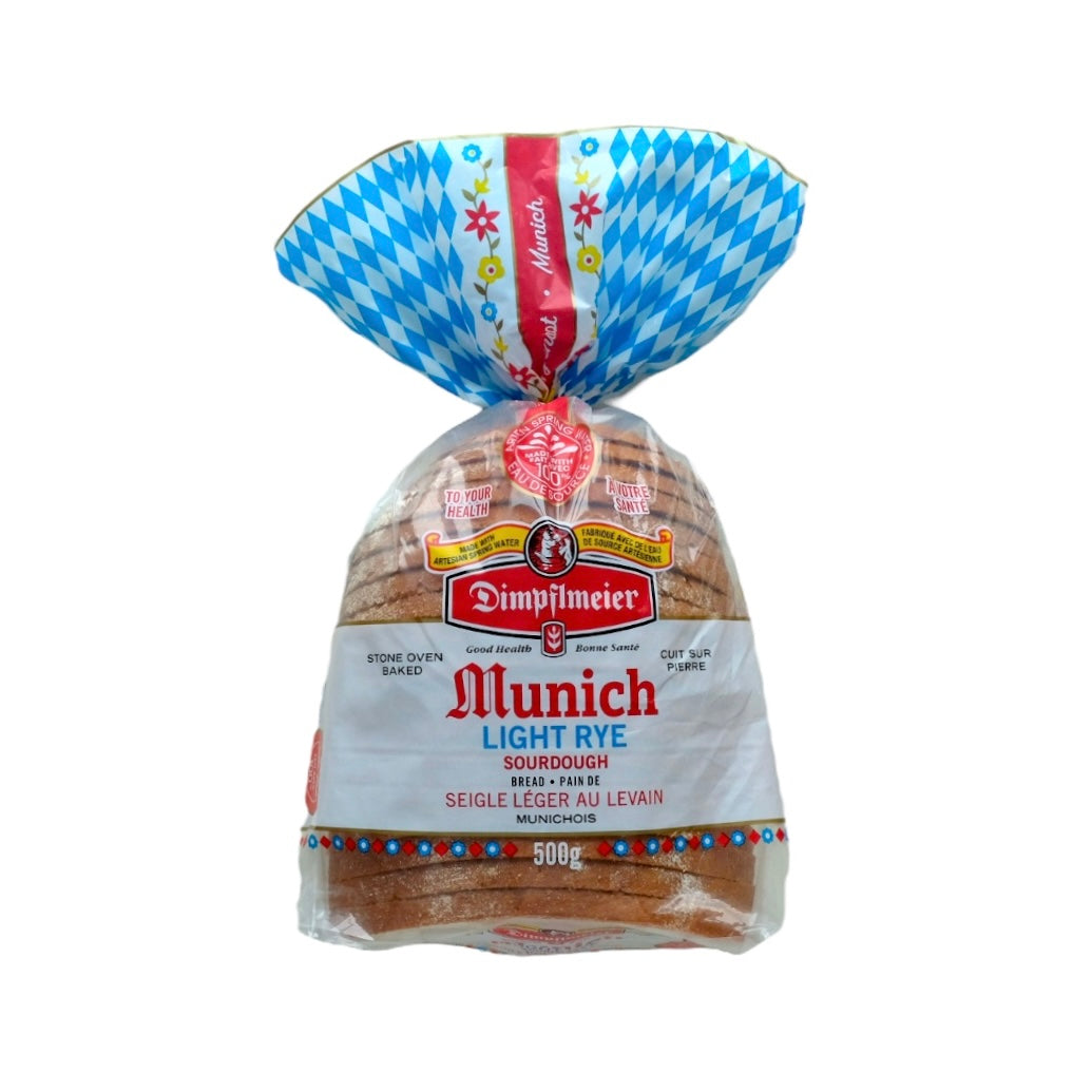 Munich Style Light Rye Sourdough Bread