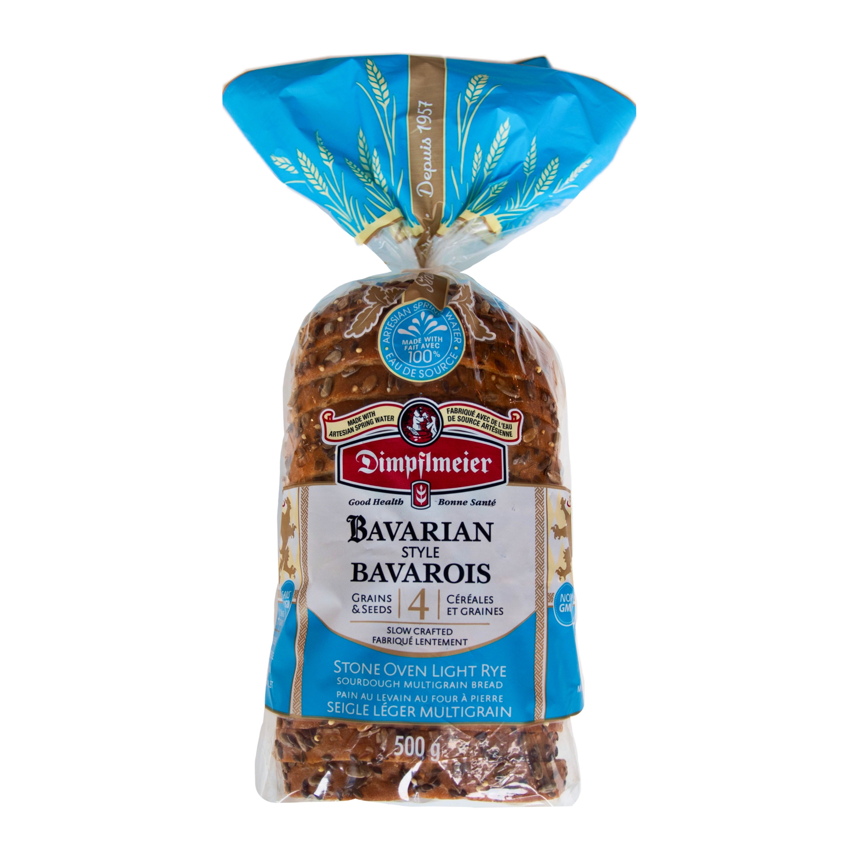 German Rye Sandwich Bavarian Rye Bread German Pumpernickel Bread, 16.7 Oz | Cheese And