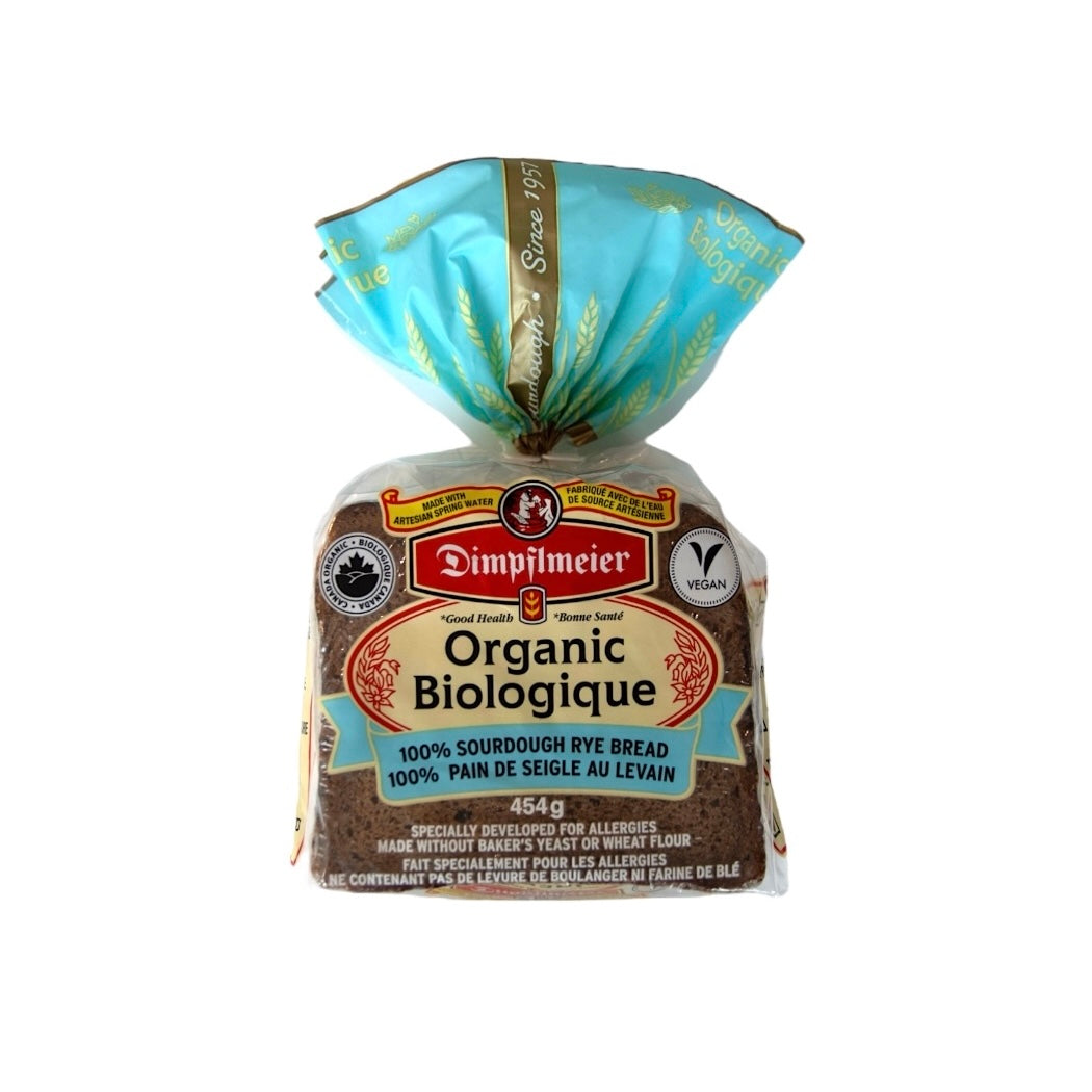 Organic 100% Sourdough Rye Bread