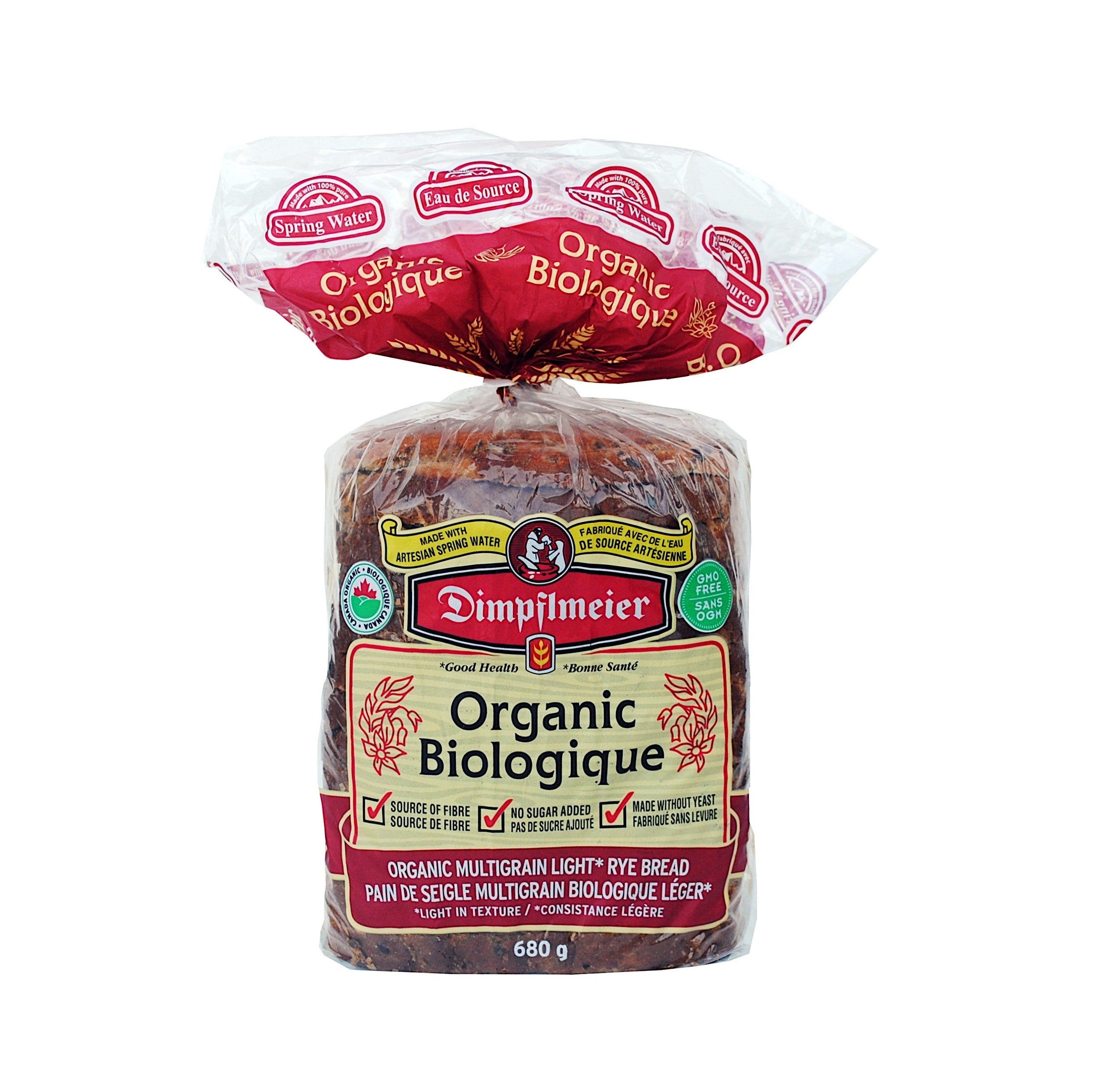 Organic Multigrain Light Rye Bread